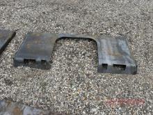 Skid Steer Quick Attach Weldable Plate