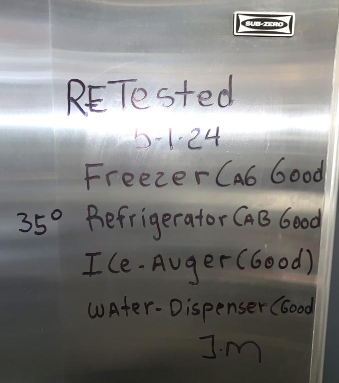 Sub-Zero Refrigerator