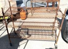 18x48x41” H Utility Rack