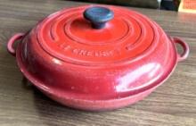 12x3" D Cast Iron Dutch Oven