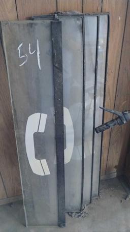 Phone Booth Side Glasses