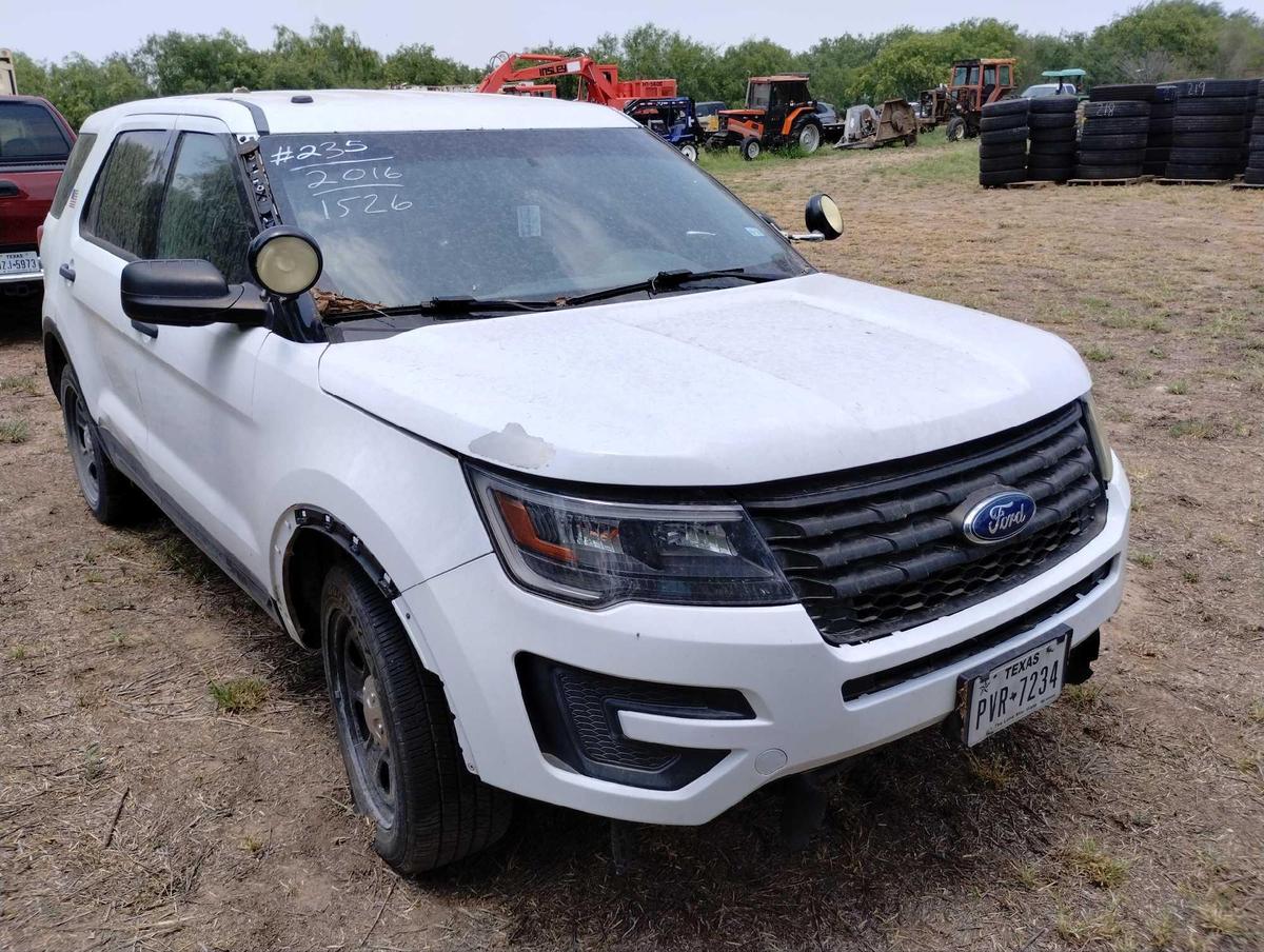 2016 Ford Explorer Multipurpose Vehicle (MPV), VIN # 1FM5K8AR2GGC61526