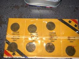 Captain America Shield Dog Tag and Pennies