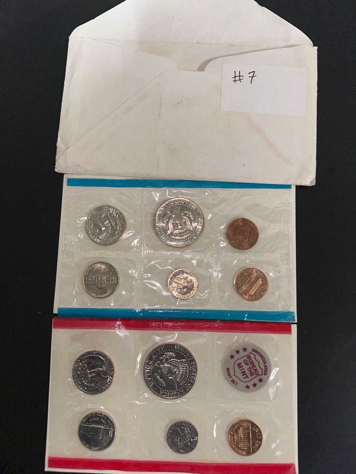 1972 Half Dollar 1972 Quarter 1972 Nickel 1972 Dime 1972 Penny