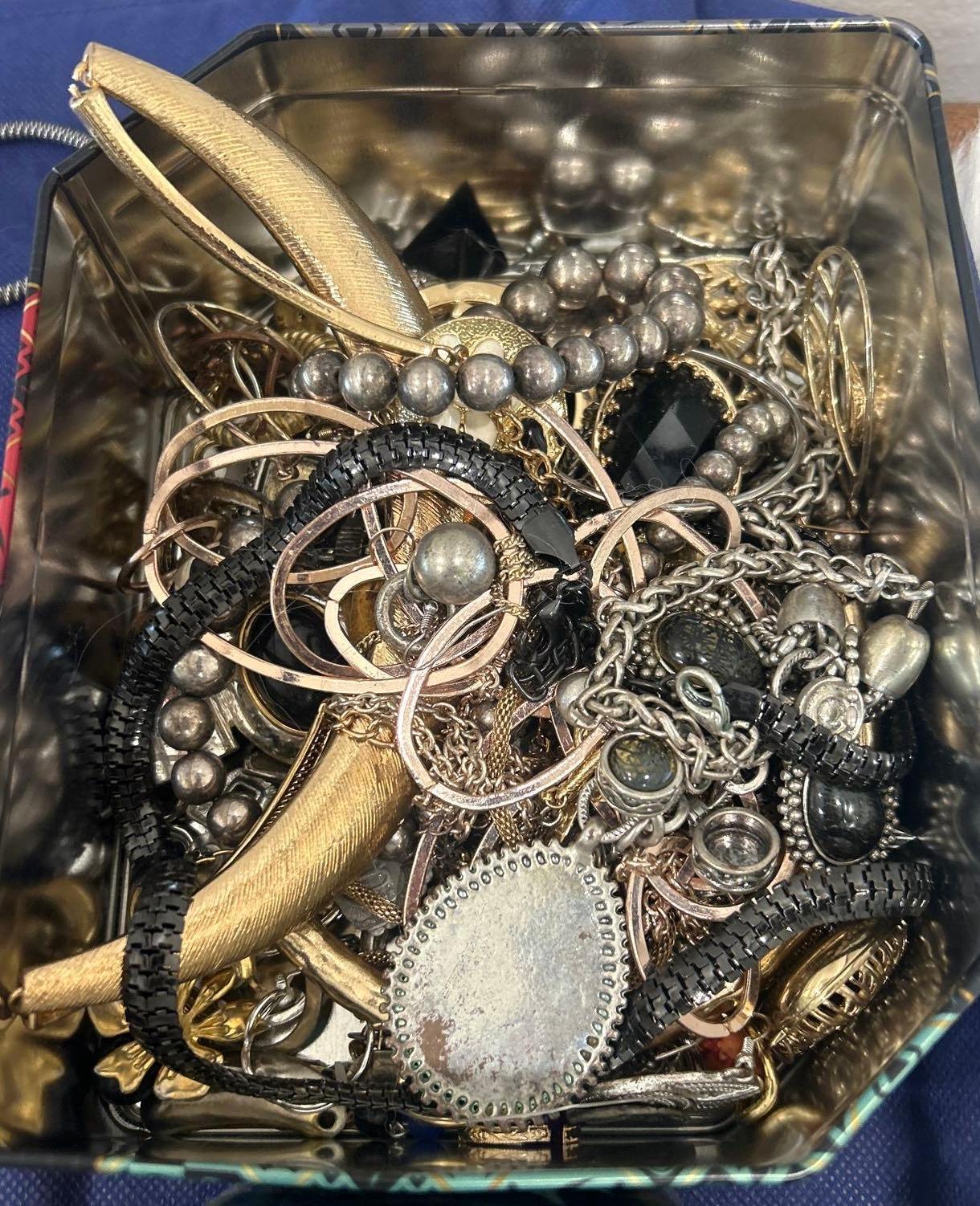Variety of bracelets & earrings