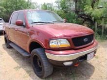 2001 Ford F-150 Pickup Truck, VIN # 1FTRW08L11KE18724