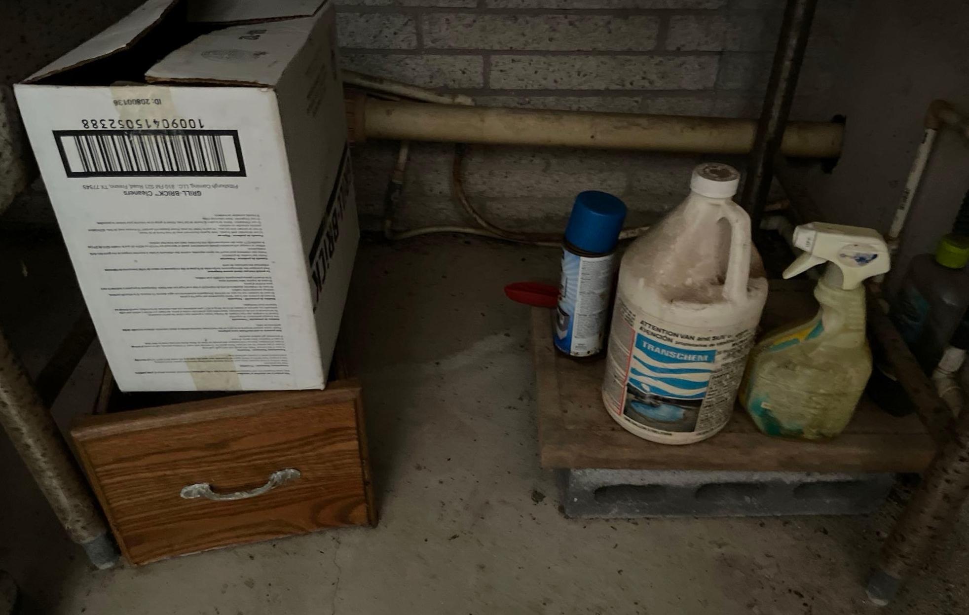 Kitchen Utensils, Rolling Rack, Cutting Board, Foam Cups, Racks, Propane Heater