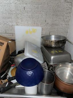 Kitchen Utensils, Rolling Rack, Cutting Board, Foam Cups, Racks, Propane Heater
