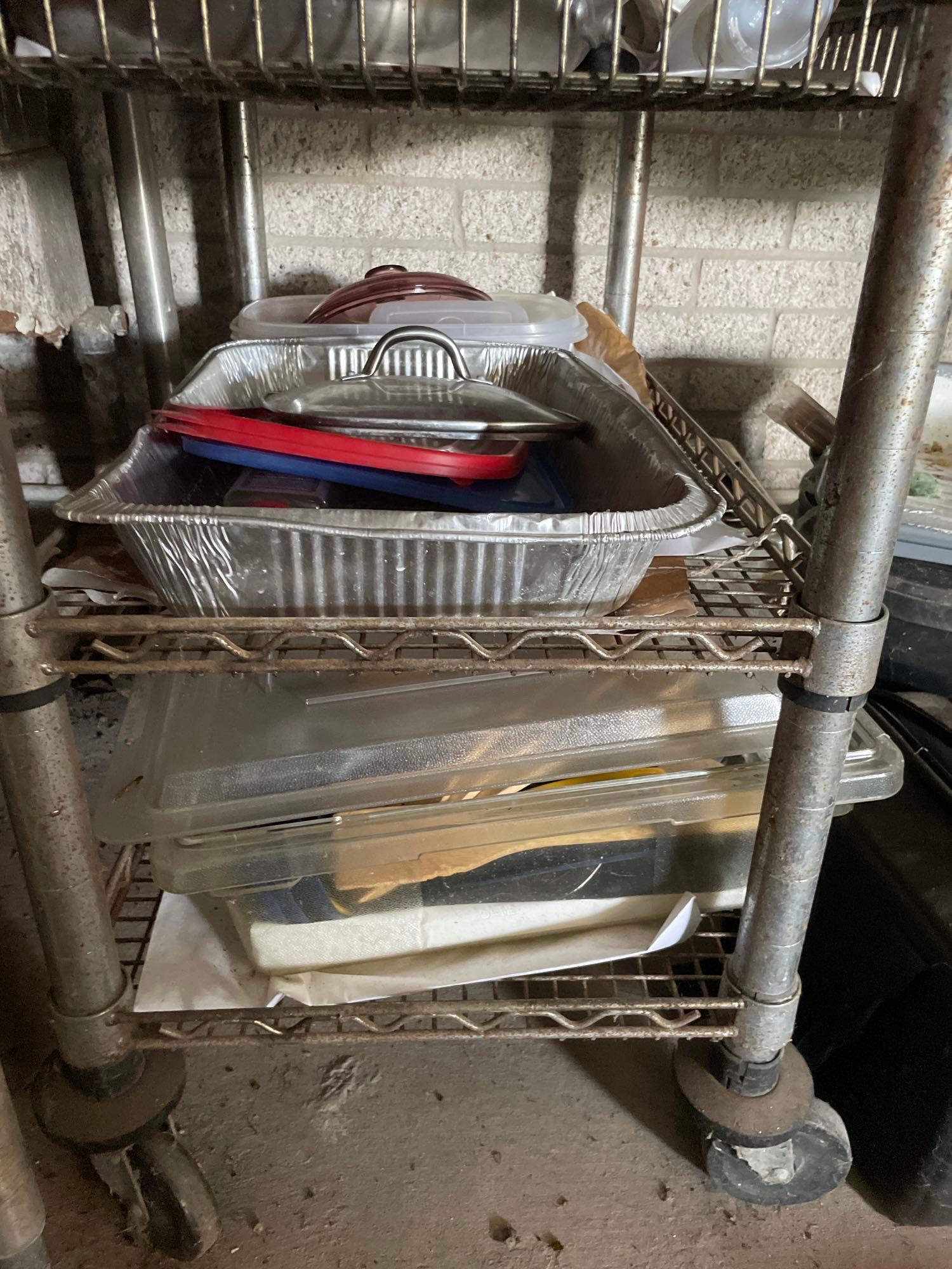 Kitchen Utensils, Rolling Rack, Cutting Board, Foam Cups, Racks, Propane Heater
