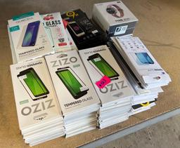 Phone Tempered Glass, Watch & Earphones