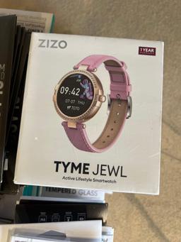 Phone Tempered Glass, Watch & Earphones