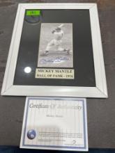 Mickey Mantle Baseball Picture
