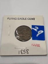 1858 Flying eagle Cent