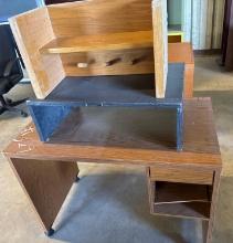 Rolling Desk & Dividers