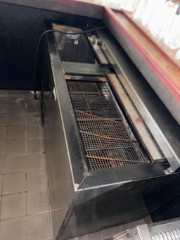 Top Slide Door Beverage Cooler