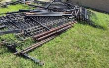 Black Metal Fence