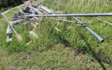 Galvanized Fence Poles