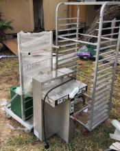 Rolling Rack, Brewer, Electric Pole Saw, Carts, and Trays