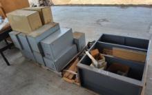 Small File Cabinet, Tools, Frames, Gauge, Shelf