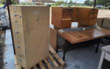 Filing Cabinet & Desk