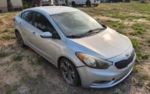 2015 Kia Forte Passenger Car, VIN # KNAFX4A84F5345011