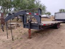 Gooseneck Flatbed Trailer
