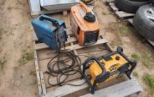 Generator, Welder, and Jobsite Radio