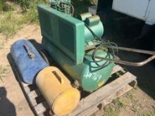 Air Compressor & Two air Tanks