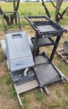 Janitor Cart, Advance Vacuum, and Sheet Metal