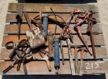 Binders, Grease Applicator, and Tools