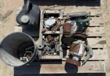 Grinder, Saw, and Hardware