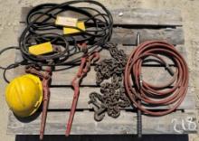 Binders, Chain, Air Hose, and Belts
