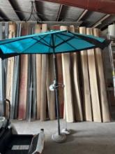 Umbrella and Stand Up Light