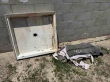 Shower Base and Shingles