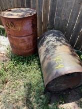 2 Metal Drums