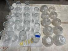 Glass bowls/cups