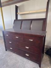 Dresser/ backboard for bed