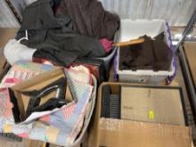 Picture Frames, Fishing Clothes, Blankets & Shoes
