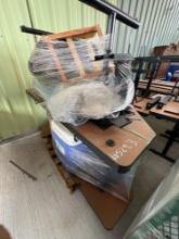 Triangular Tables, Adjustable Height Table, Exercise/Yoga Mats, Ice Chest, etc.