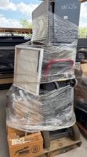 SONY Camera, Milwaukee Convertible Truck, Furniture & Supplies, 6' Folding Table, Compressor, etc.