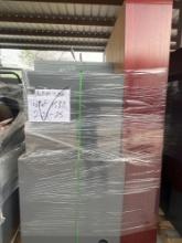 Desk, 5 Shelf Bookcase, 4 Drawer File Cabinet, & Wheelchair