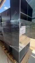 Desks & Gray 5 Shelf Bookcase