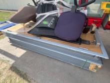 Wood Doors & Metal Door Frames, Counter Top, Rolling Sign Stand, Stool, Rolling Arm Chairs