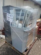 HON Gray 4 Drawer File Cabinet, Cisco Desk Phones, Office Supplies, Light Fixtures, etc.