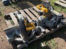 2 Dewalt Saw Mitre DW715