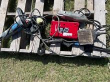 Concrete Surface Grinder, Multitool, Chain Binder, Sander, and Digital Drum
