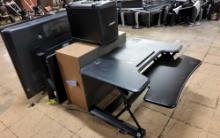 TV, Bose Speaker, Adjustable Desks, Wall Mounts