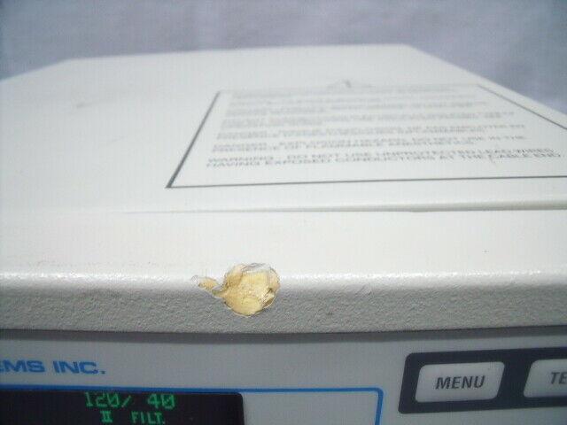 Ivy Biomedical Systems Inc ECG 7 Inch Patient Monitor 101NR !