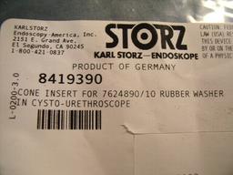 8419390 KARL STORZ INSERT CONE F/USE W/7624890/10 Rubber Washer !