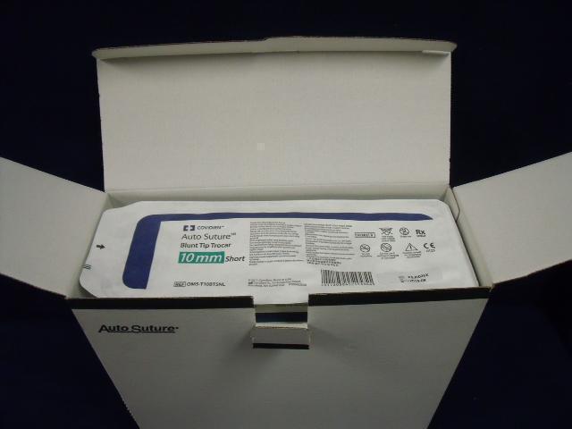 Box of 5 Auto Suture Blunt Tip Trocar